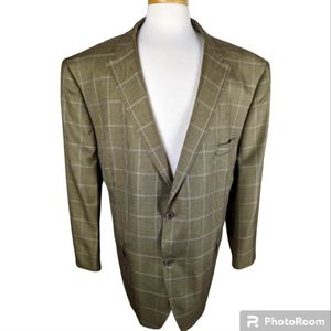 Men's Tan Houndstooth sport coat